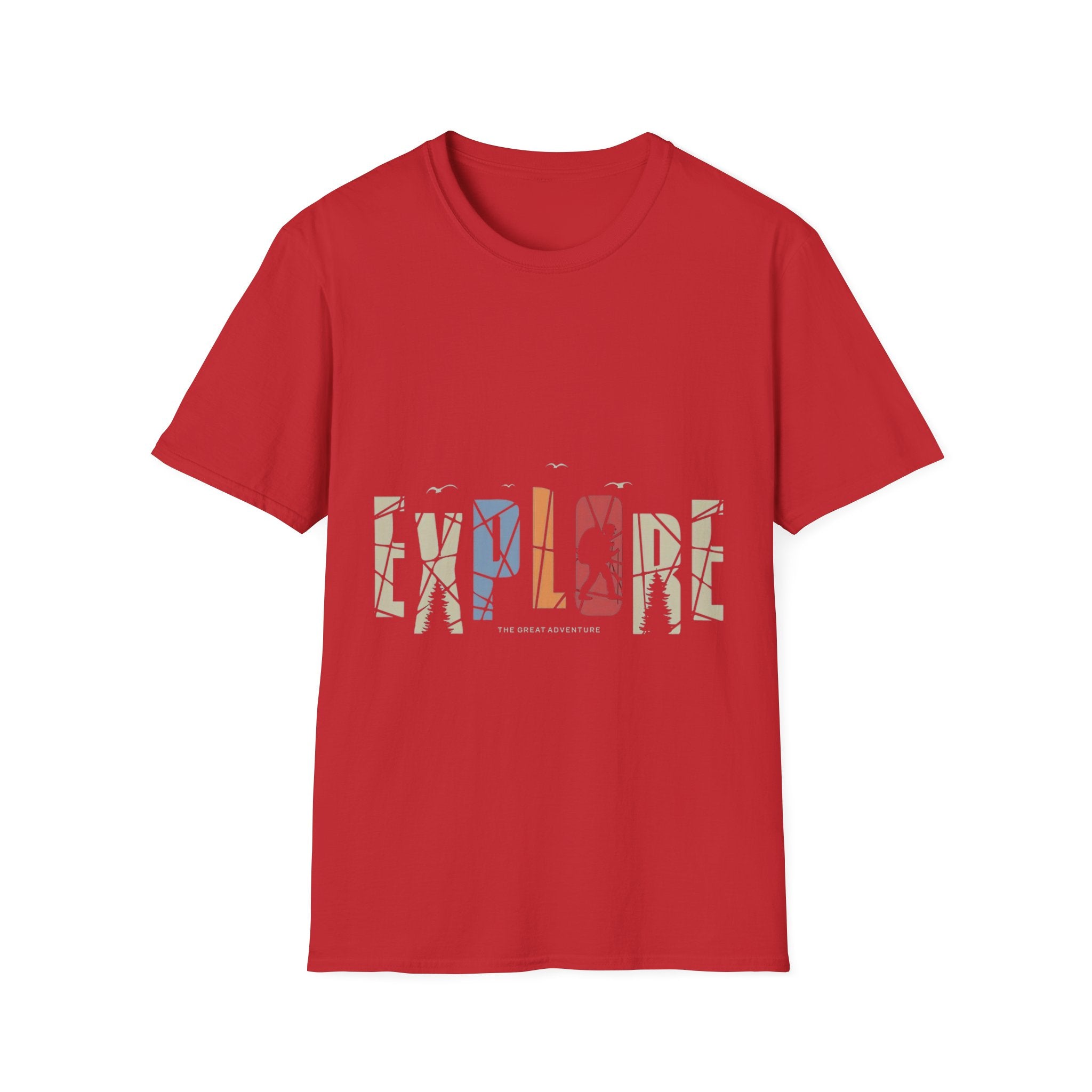 Exploration Vibes T-Shirt - Travel Adventure Tee, Nature Lover Gift, Unisex Casual Top, Outdoor Exploration Shirt, Perfect for Hiking
