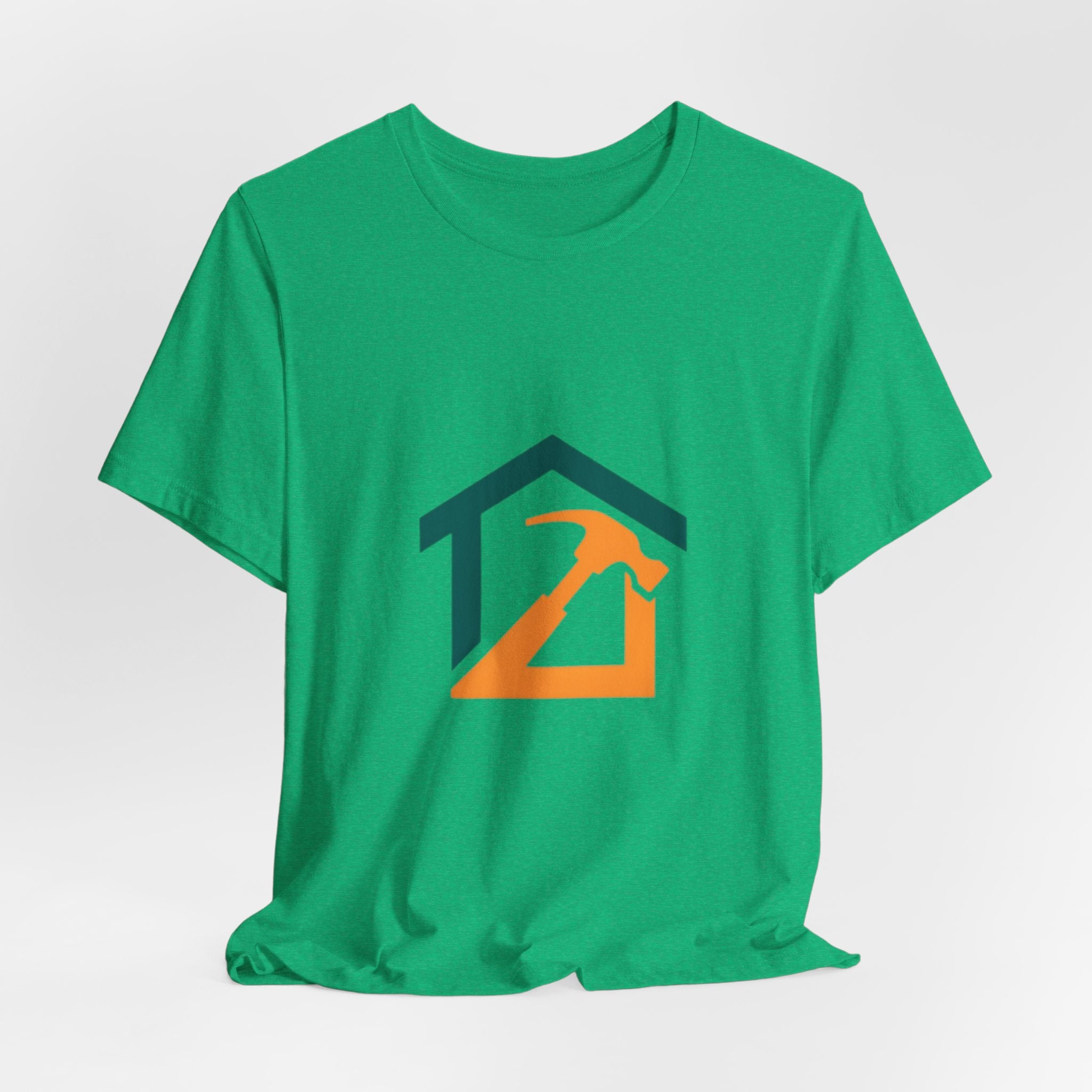 Home Repair Hammer T-Shirt — Contractor & DIY House Logo Tee